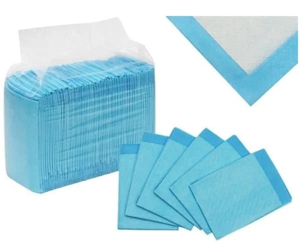 100-Pack - Hygienunderlägg / Engångsunderlägg / Hygien Underlägg Blå 3345cm