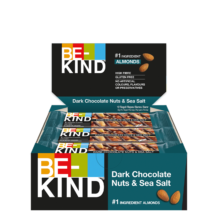 12 x Core Bar 40 g Mörk Choklad Nötter & Havssalt