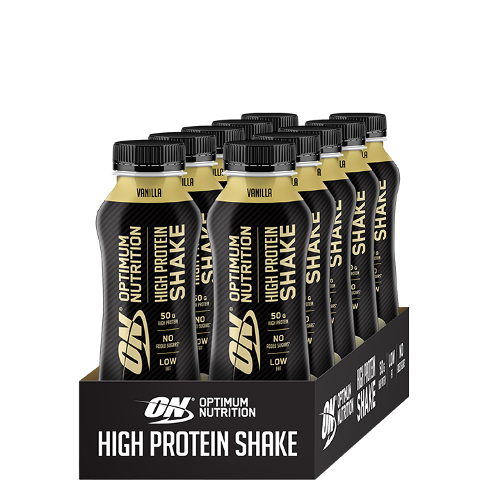 12 x Optimum High Protein Shake, 500 ml