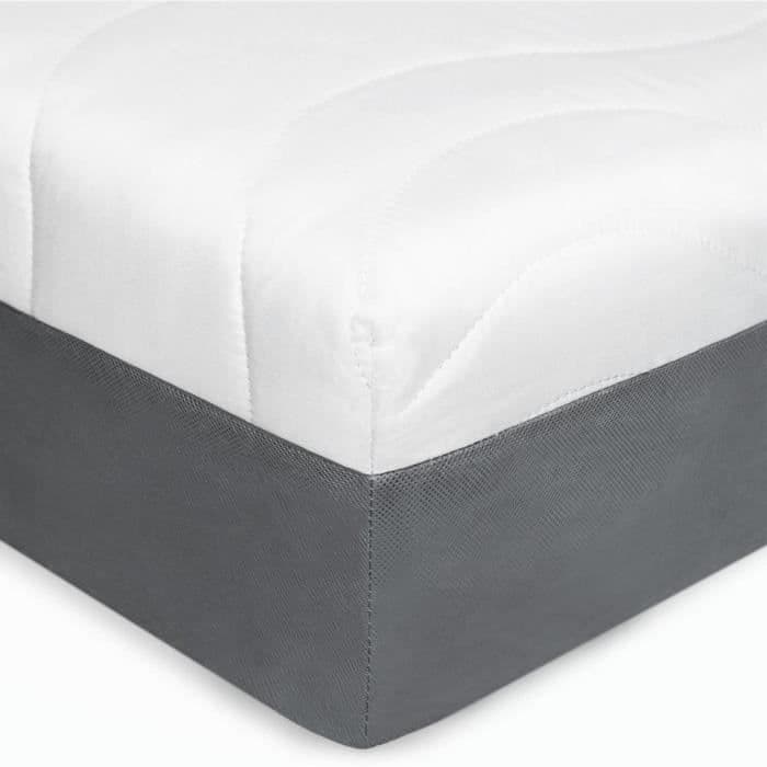 120x200 kallskumsmadrass - 7 zoner - Halvfast madrass - Skummadrass - Optimalt stöd - Tjocklek 13 cm - Hygienisk