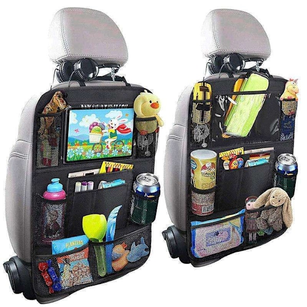 2-pack Förvaring till baksäte - Universal iPad-hållare för bil