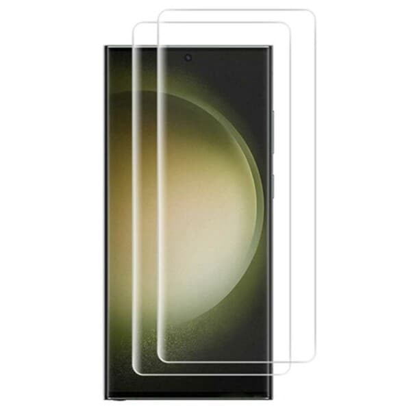 2-Pack Galaxy S23 Ultra Skärmskydd Displayfilm Heltäckande