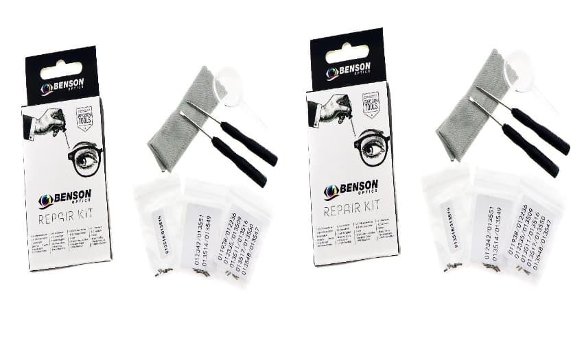 2-Pack Glasögon reparationskit