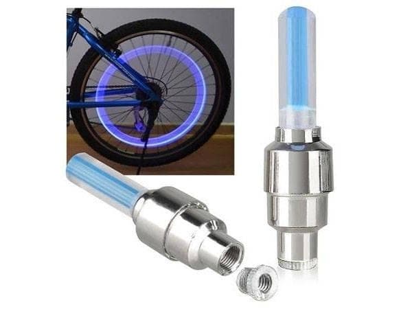 Lysande Cykel-Moped-Hjul-ventil