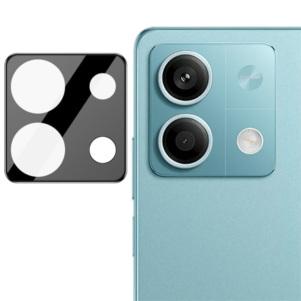 2-PACK SKALO Xiaomi Redmi Note 13 Pro 5G 3D Linsskydd/Kameraskydd Härdat Glas