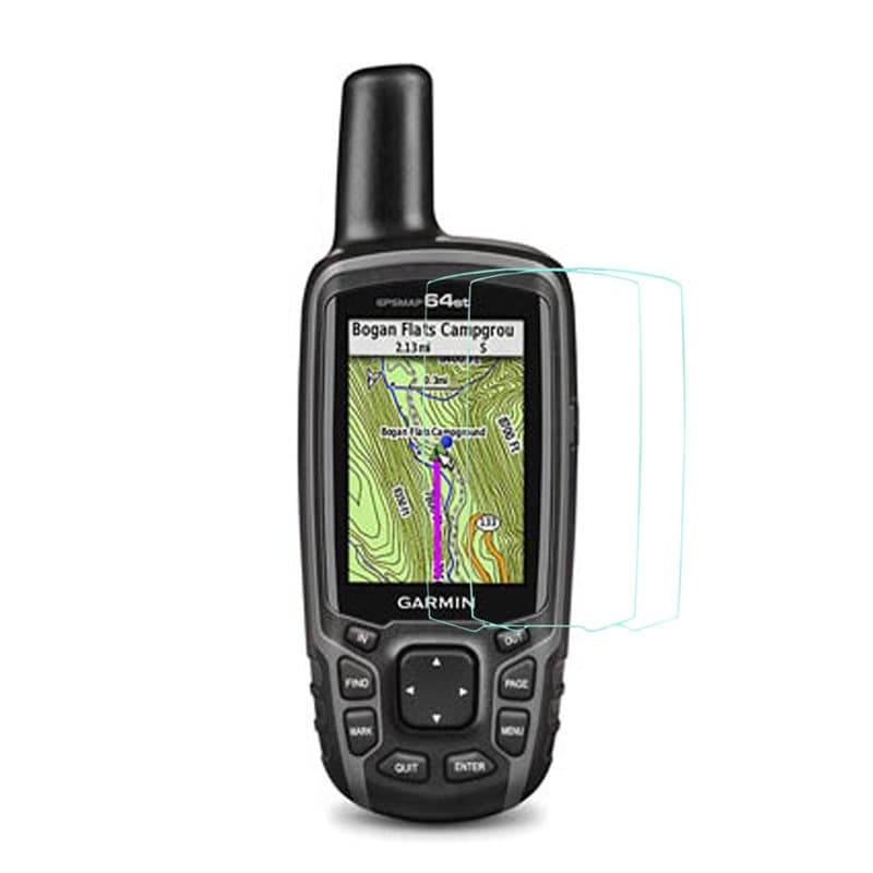 2-pack Skärmskydd av härdat glas Garmin GPSMAP 64st