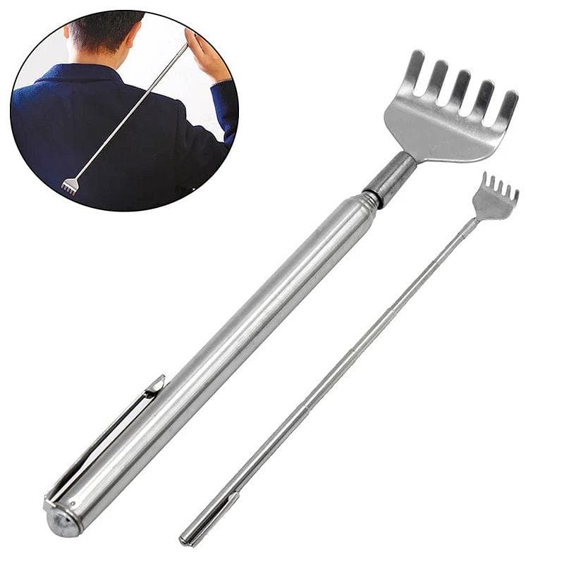 2-Pack - Teleskopisk Ryggkliare - Klia din Rygg - Upp till 52cm