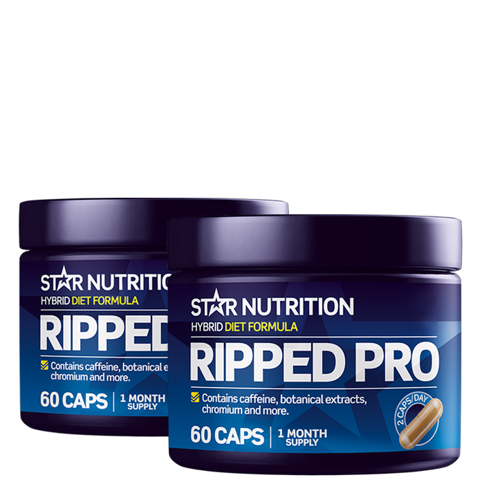 2 x Ripped Pro Fettförbrännare 60 Kapslar