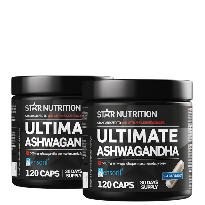 2 x Ultimate Ashwagandha 120 Kapslar