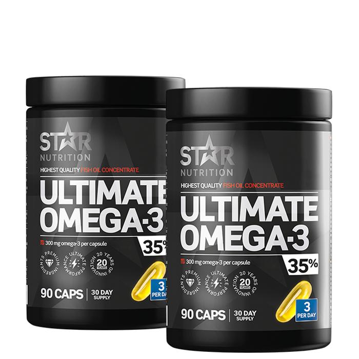 2 x Ultimate Omega-3 90 kapslar 35% 1000 mg