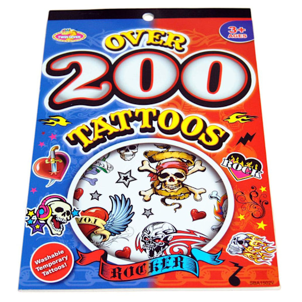 200 st Tatueringar/Tattoos Rocker