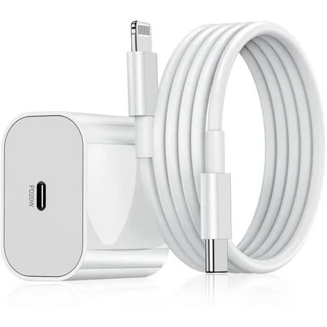 20W USB-C PD snabbladdare för iPhone - 2M kabel