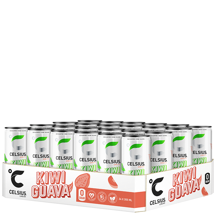 24 x Celsius, 355 ml, Kiwi Guava