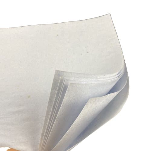 25 stycken Tear Away Brodery Stabilizer för broderimaskin Vit