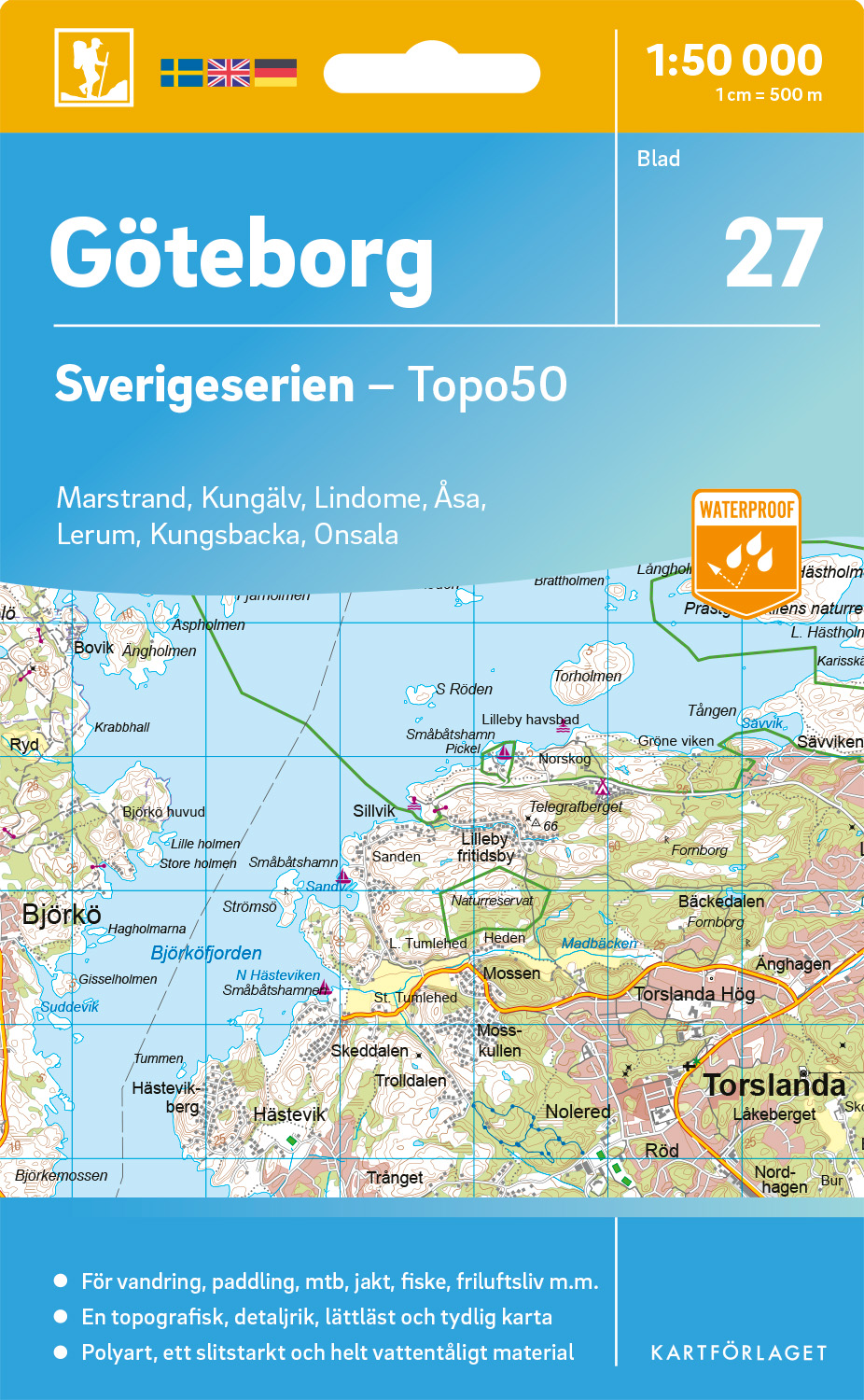27 Göteborg Sverigeserien 1-50 000