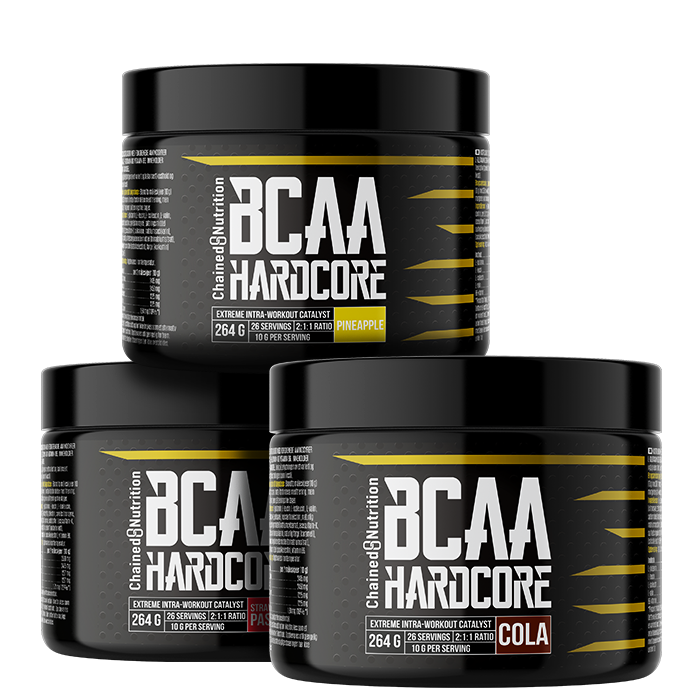 3 x BCAA Hardcore 264 g