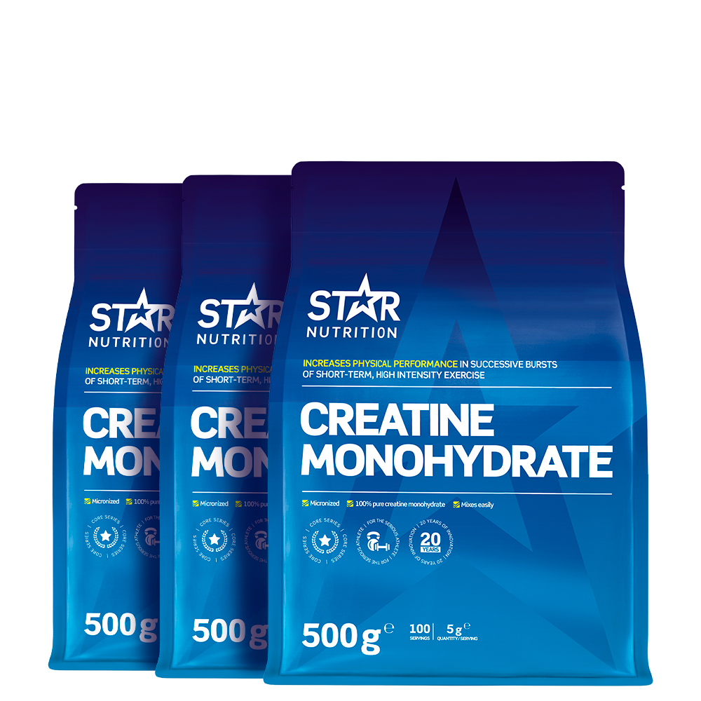 3 x Kreatin Monohydrat 500 g