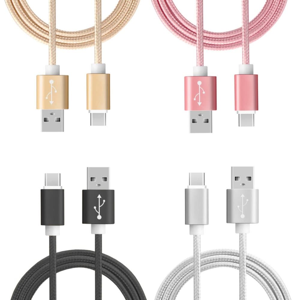 3m Quick charge 3-0 USB-C Nylon laddare