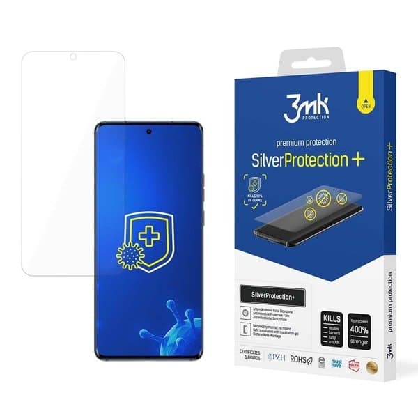 3mk Motorola Edge 40 Plastfilm skärmskydd Silver Protection