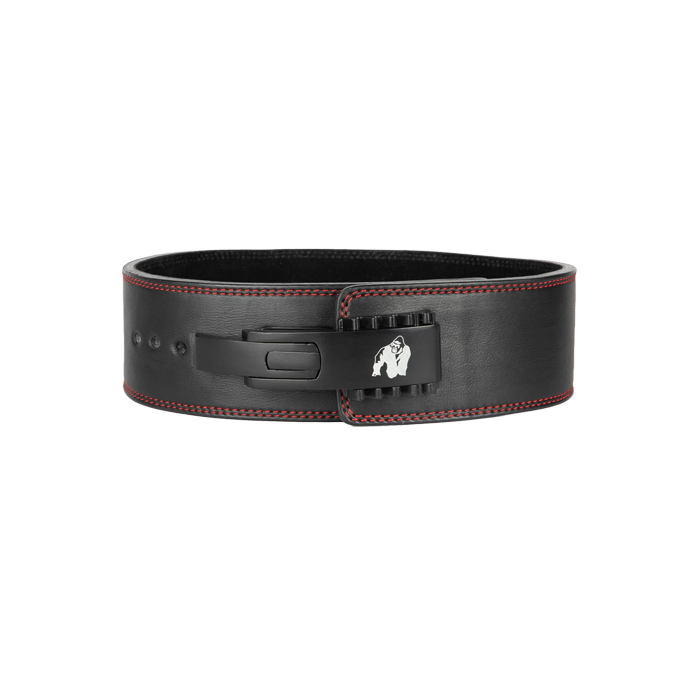 4 Inch Premium Lever Belt, Black