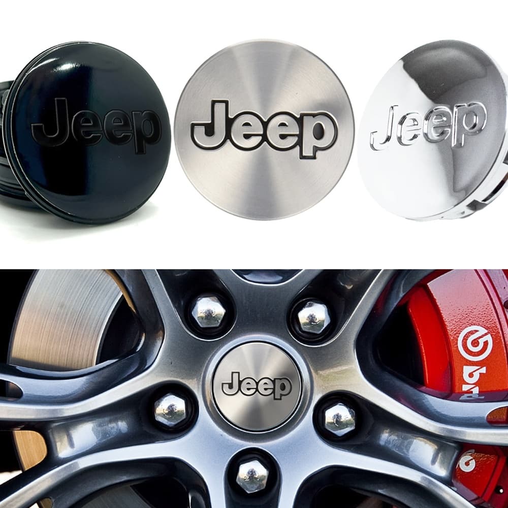 Jeep Centrumkåpor Hjulnav Emblem Bil