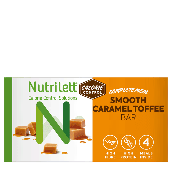 4 x Måltidsersättande Bar 56 g Smooth Caramel