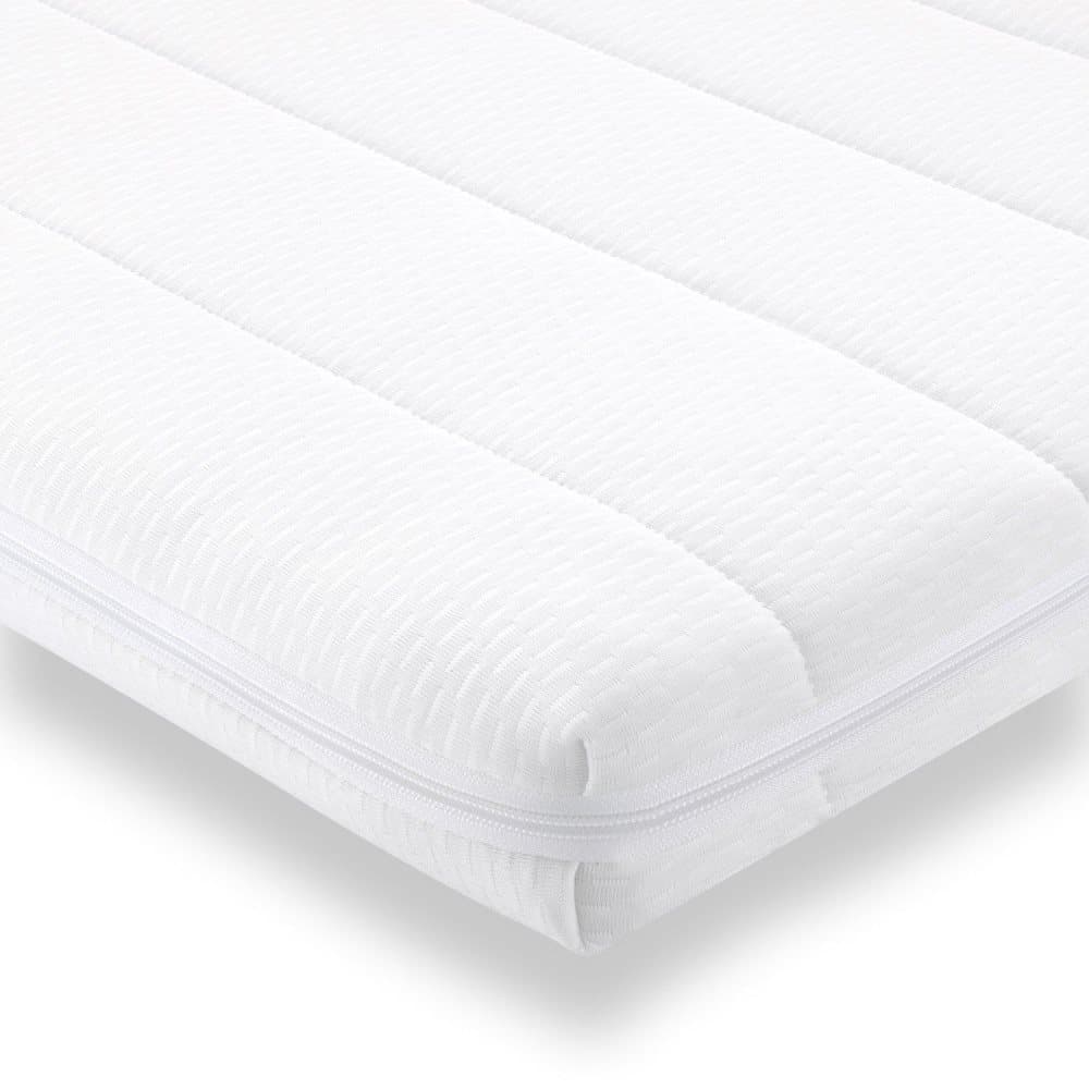 80x190 övermadrass - Komfortövermadrass - Mikrofiberöverdrag - Mjuk ortopedisk övermadrass - Tjocklek 5 cm
