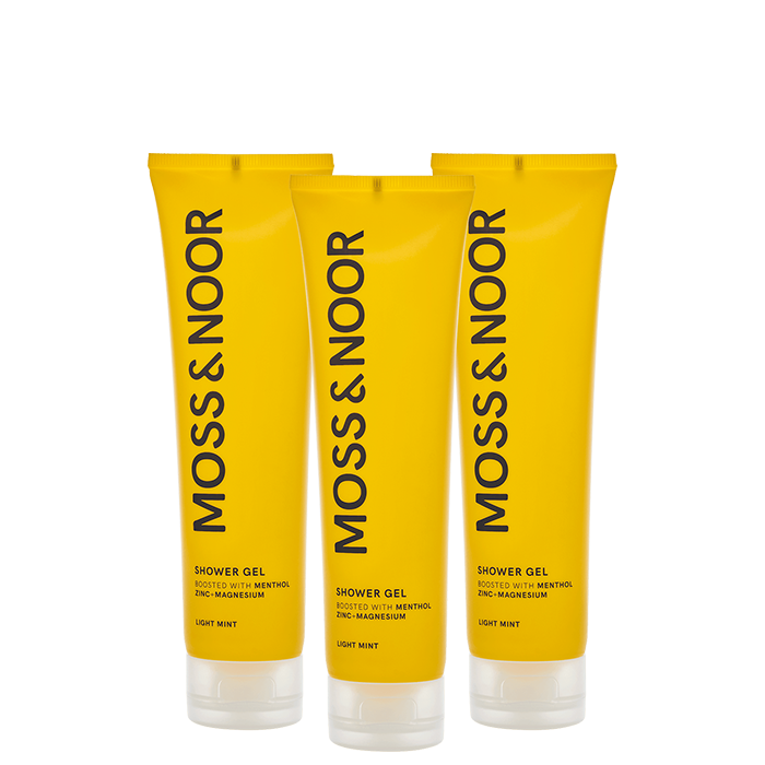 After Workout Shower Gel Light Mint 150 g 3-pack