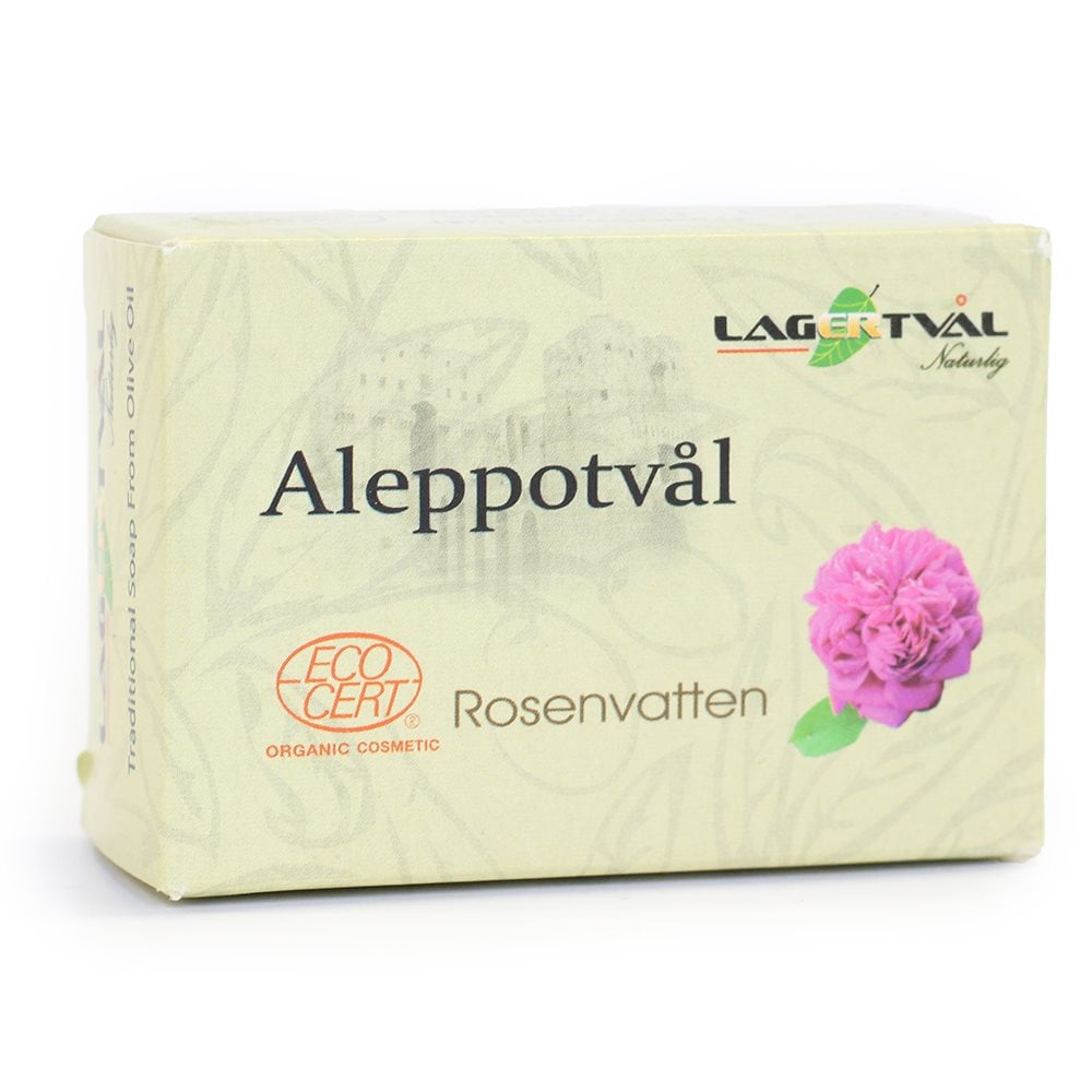 Aleppotvål Rosenvatten