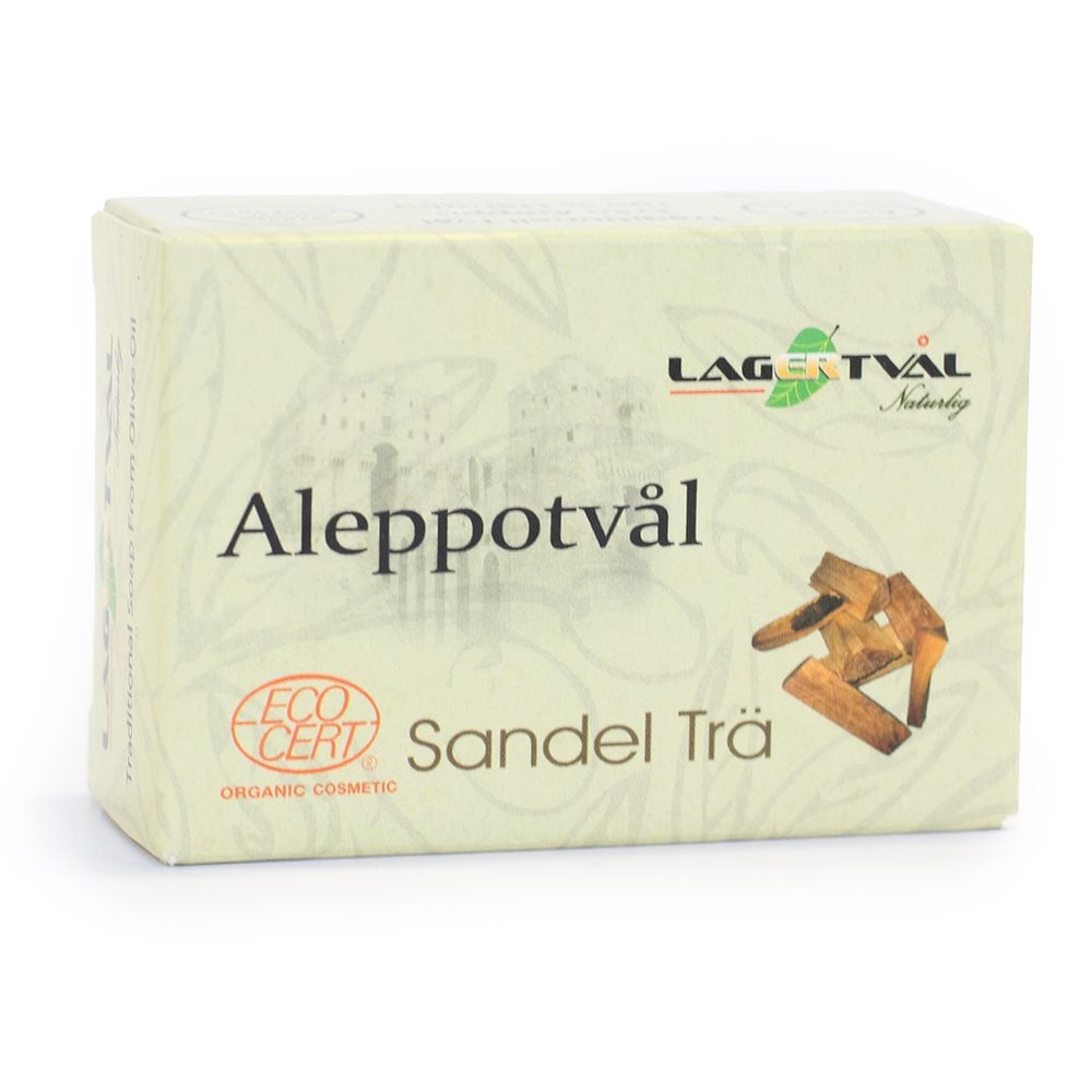 Aleppotvål Sandelträ