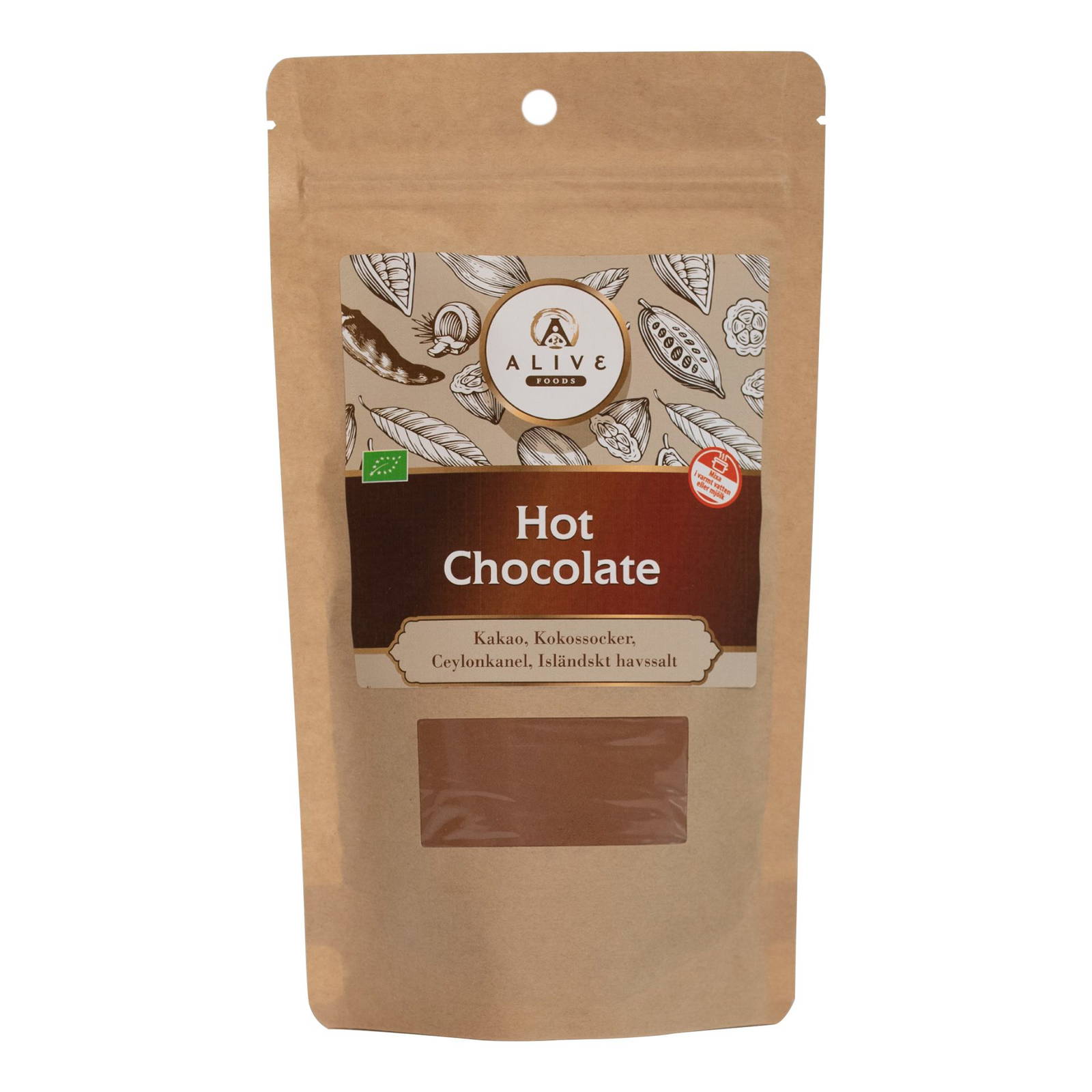 Alive Foods Ekologisk Hot Chocolate 150 gram