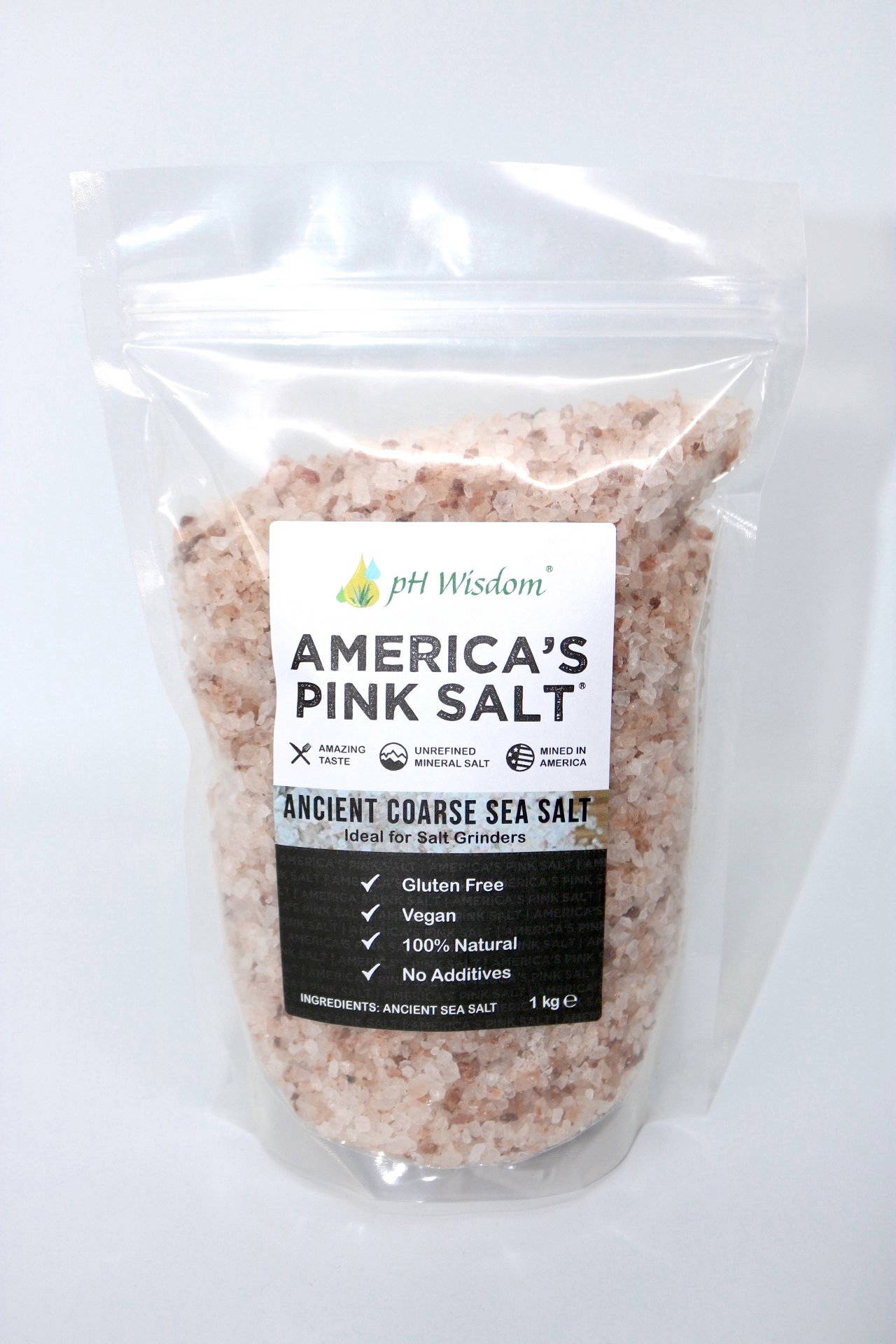 America's Pink Salt Grovmalet 1000 g