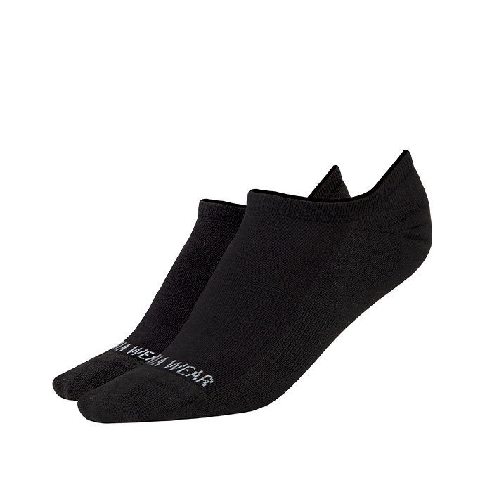 Ankle Socks 2-Pack,Black