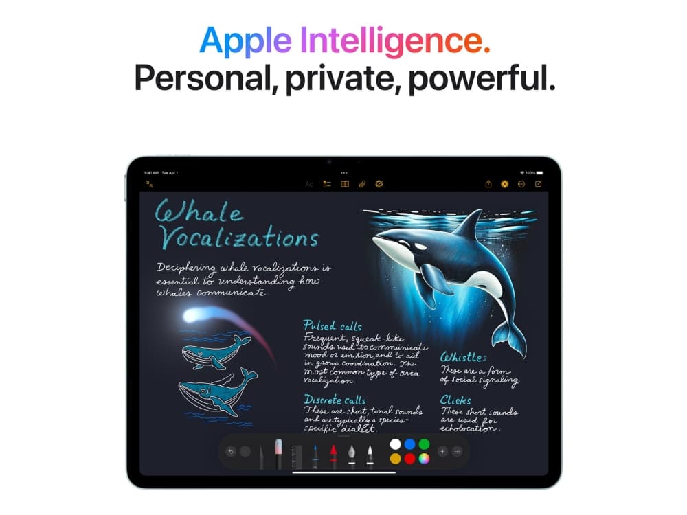 Apple 13-inch iPad Air M3 Wi-Fi - Cellular - Surfplatta - 256 GB - 13 IPS (2732 x 2048) - 3G, 4G, 5G - blå