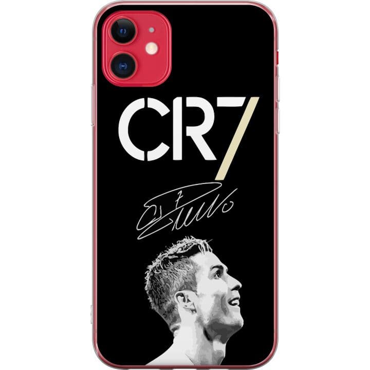 Apple iPhone 11 Genomskinligt Skal CR7 Ronaldo