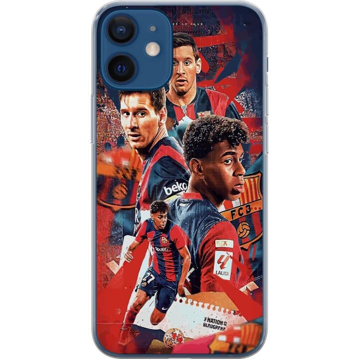 Apple iPhone 12 Genomskinligt Skal Yamal Lamine x Messi