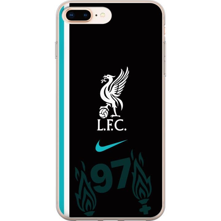 Apple iPhone 8 Plus Genomskinligt Skal Liverpool FC