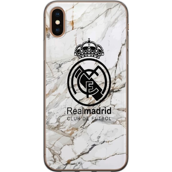 Apple iPhone X Genomskinligt Skal Real Madrid