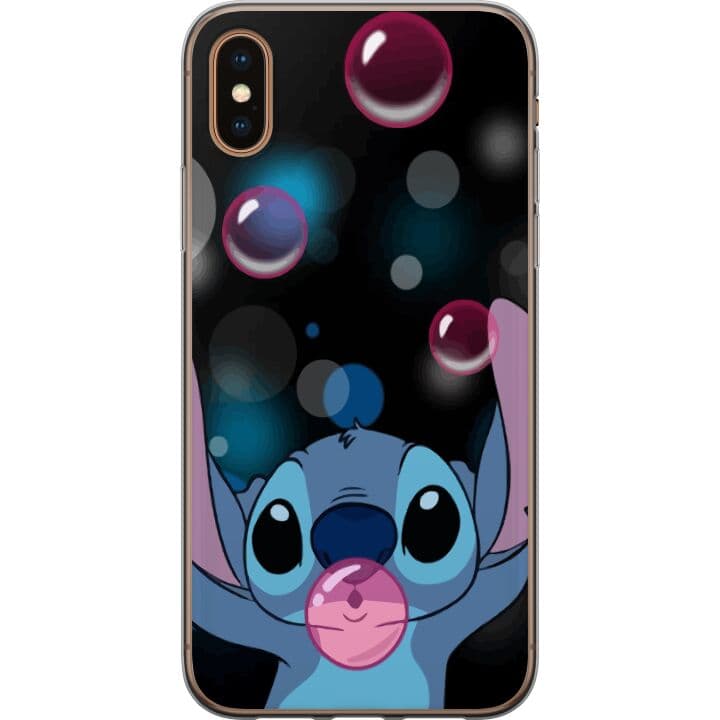 Apple iPhone X Genomskinligt Skal Stitch