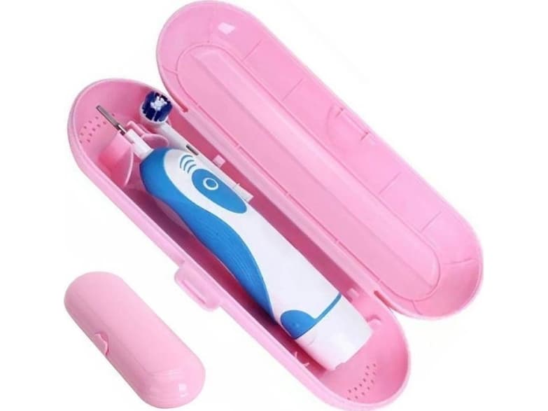 Aptel Reseetui för Oral-B eltandborste rosa AG821B