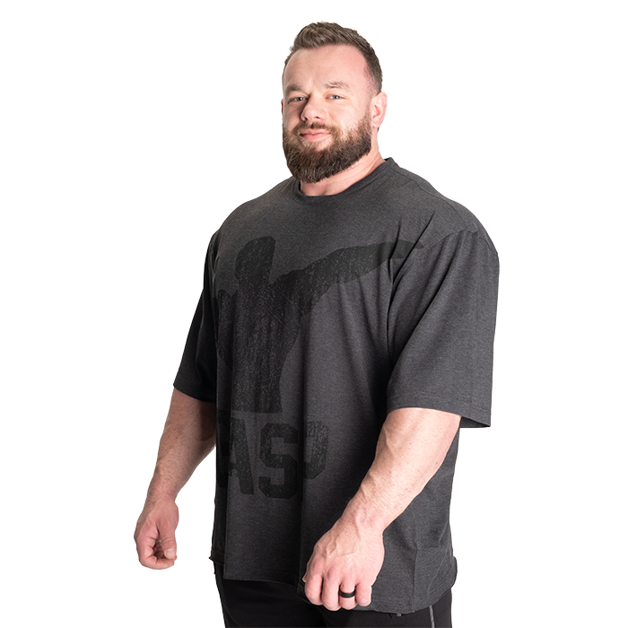 Archer Iron Tee, Dark Grey Melange