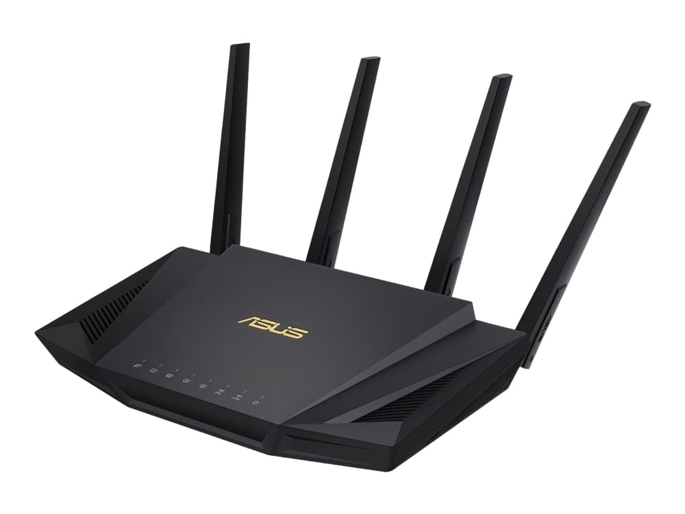 ASUS RT-AX58U - Trådlös router 4-ports-switch - 1GbE - Wi-Fi 6 - Dubbelband