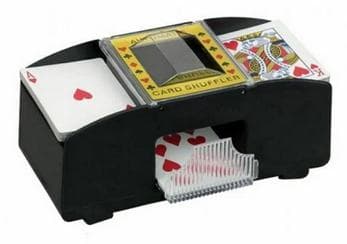 Automatisk kortblandare Svart