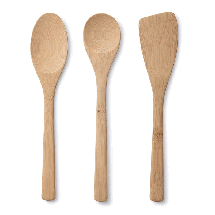 Bambu Home Köksredskap Bambu Ekologiska - Set om 3 st