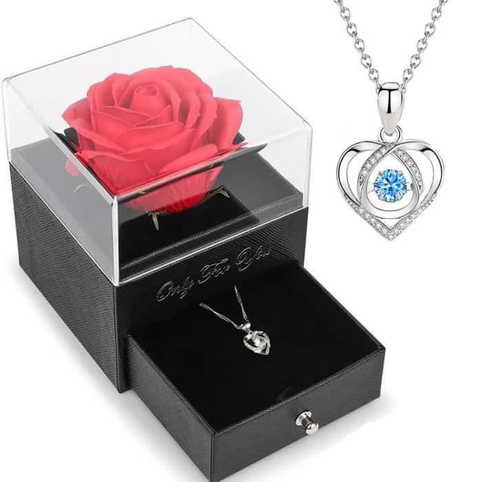Beating Heart Halsband Femininitet Smart hjärtformad nyckelbenskedja Kärlek Guardian Alla hjärtans dag presenthänge