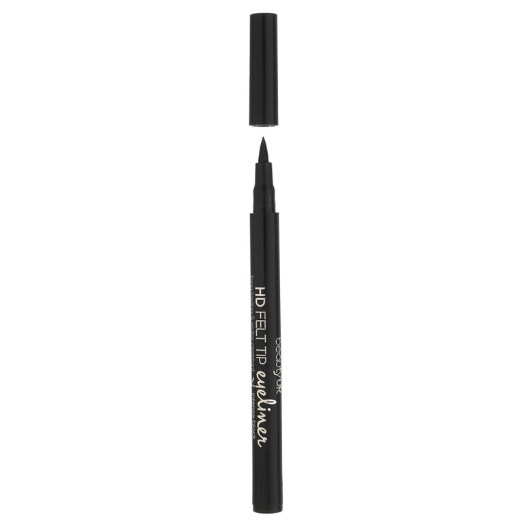 Beauty UK HD Felt Tip Liner No-1 Black 1ml