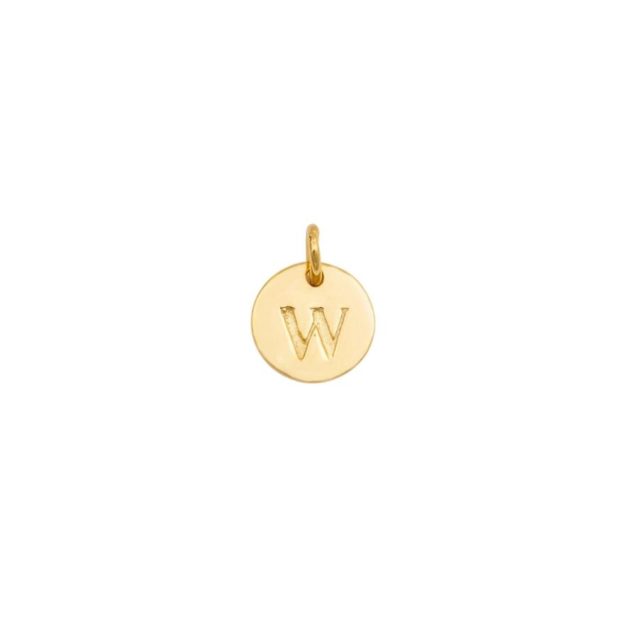 Berlock Mini Letter Guld W