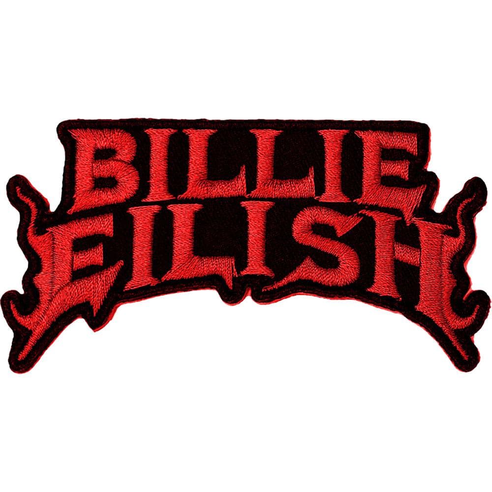 Billie Eilish Flames Iron On Patch