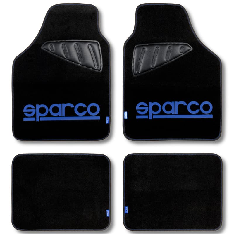 Bilmattset Sparco Tyg