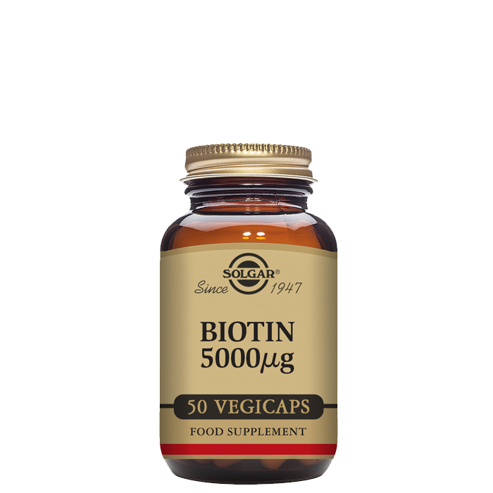 Biotin 5000 mcg 50 kapslar